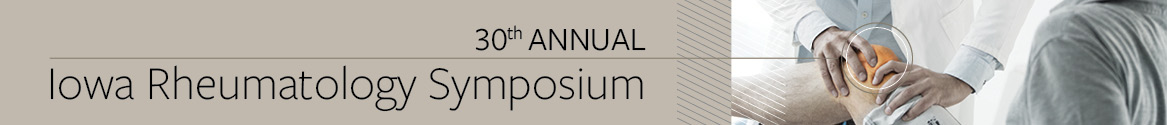 Iowa Rheumatology Symposium 2019 Banner